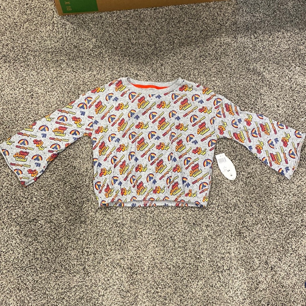 Walt disney world retro style top youth small